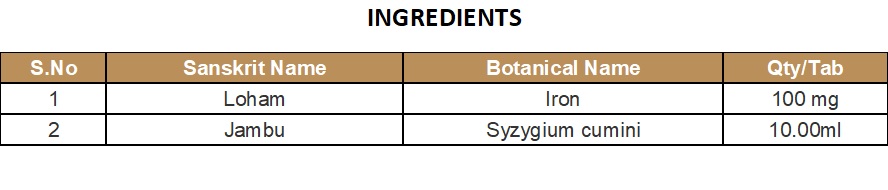 BHASMA CAPSULE | KOTTAKKAL | LOHASINDOORAM(101) CAPSULE (30 Nos)