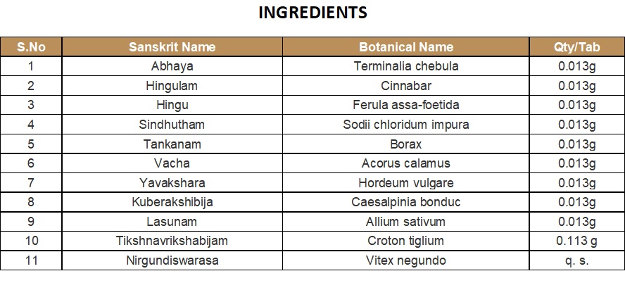 RASAKRIYA (COLLYRIUM) | KOTTAKKAL | VALIYA ANTHRAKUTHARAM GULIKA (100 Nos)