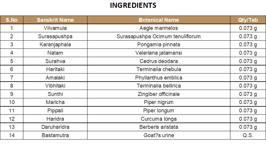 RASAKRIYA (COLLYRIUM) | KOTTAKKAL | VILWADI GULIKA (100 Nos)