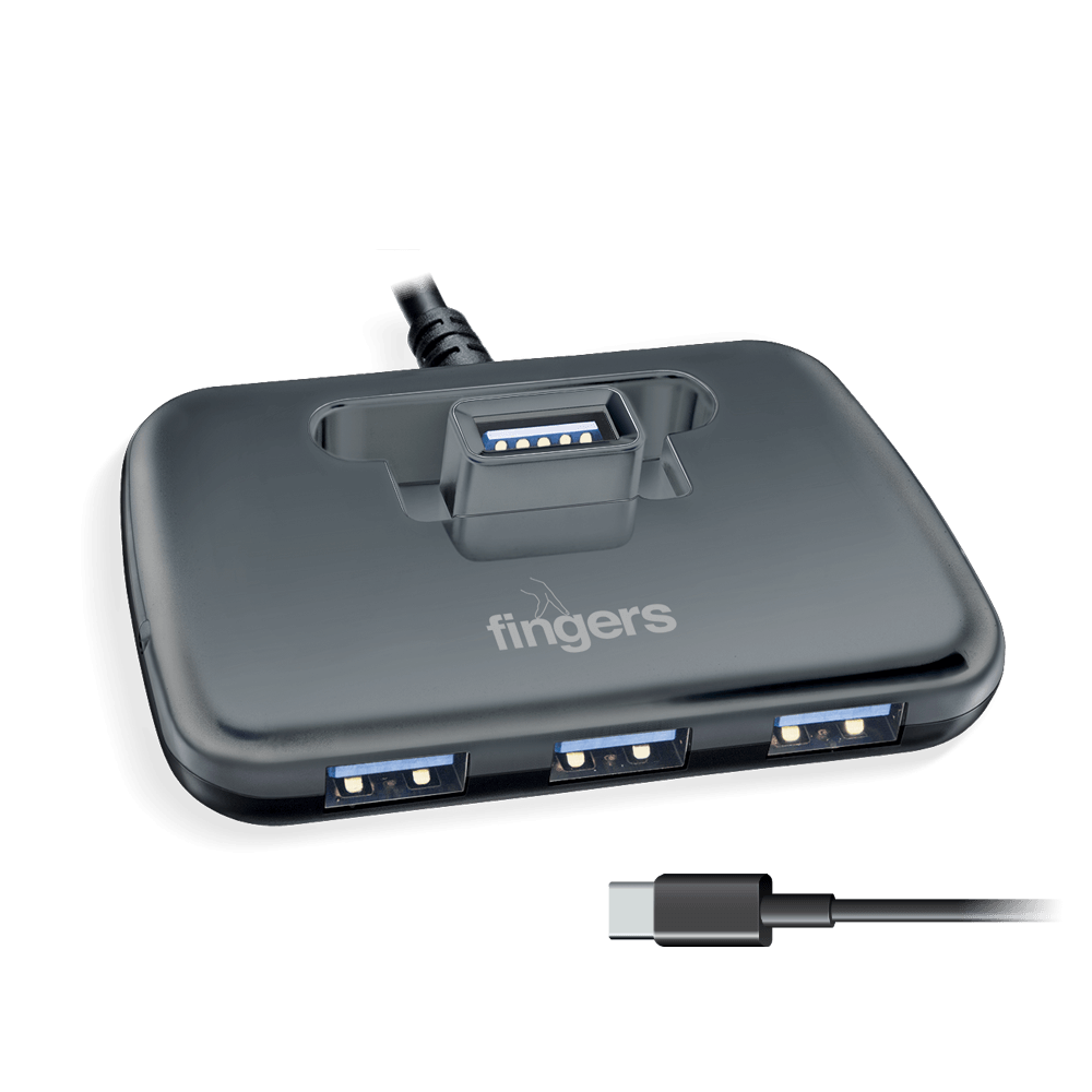 USB HUB | FINGERS | NEXTGEN TYPE-C USB 3.0 HUB