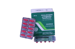 BHASMA CAPSULE | KOTTAKKAL | PRAVALA BHASMAM CAPSULE (100 NOS)