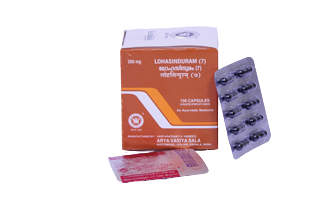 BHASMA CAPSULE | KOTTAKKAL | LOHASINDURAM (7) CAPSULE (100 Nos)