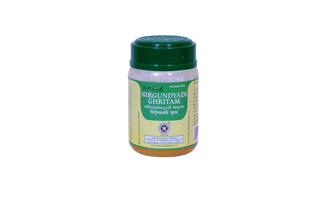 GHRITHAM (MEDICATED GHEE) | KOTTAKKAL | NIRGUNDYADI GHRITAM (150 GM)
