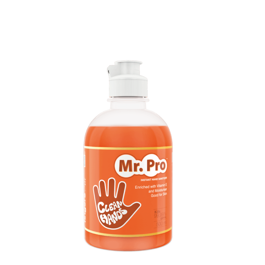 HAND SANITIZER | FINGERS | MR. PRO CLEAN HANDS INSTANT HANDS SANITIZER (500 ML)