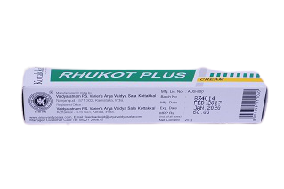 NEW GENERATION FORMULA | KOTTAKKAL | RHUKOT PLUS CREAM (25 GM)