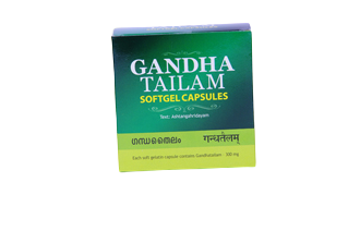 SOFTGEL CAPSULE | KOTTAKKAL | GANDHA TAILAM SOFT GEL CAPSULE (100 NOS)